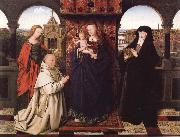 Jan Van Eyck Virgin and Child with Saints and Donor oil painting artist